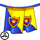 Team Flag Banner - Meridell