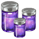 Galaxy in a Glass