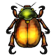 Shiny Cocoa Collectable Scarab
