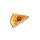 Spaghetti and Meatballs Pizza Slice