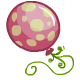 Pink Party Balloon