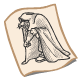 Sketch of Cloaked Figure
