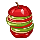 Striped apple