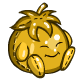 Peach Gold Chia Plushie