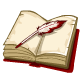 Blank Maroon Tome