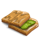Peanut Butter and Pickle Sandwich