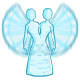 Double Trouble Snow Angel