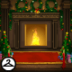 Holidays by the Fireplace Background