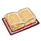 Enchanted Book Cake