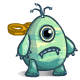 One Eyed Negg Monster Wind-up Toy