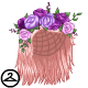 Spring Flower Crown Wig