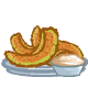 Baked Avocado Crisps