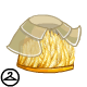 Golden Feathered Top
