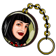 DJ Sally Keyring Charm