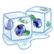 Blueberry Flavoured Ice Cube