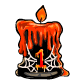 Haunted Mansion Ominous Candle 1 Pack