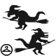 Witches Silhouette